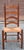 Wood Set of Four Mid 20th Century Early American Style Mahogany Rush Seat Ladder Back Side Chairs For Sale - Image 7 of 15