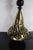 Rustic Italian Brutalist Brass Lamp For Sale - Image 3 of 4