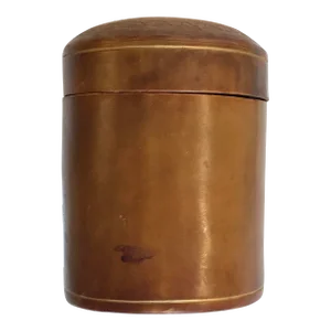 Made in Italy Leather Box W/ Lid