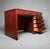 Vintage Art Deco Curved Front Desk in Elm, 1930s For Sale - Image 9 of 12