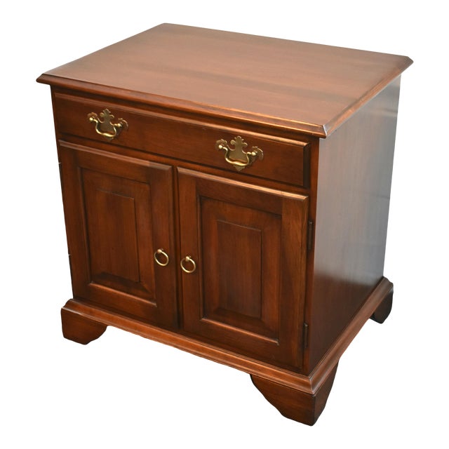 Vintage Traditional Harden Cherry Nightstand Chairish