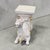 Mid 20th Century Large Scale Hollywood Regency Italian White & Yellow Tassel Terracotta Camel Side Table / Garden Seat For Sale - Image 5 of 7