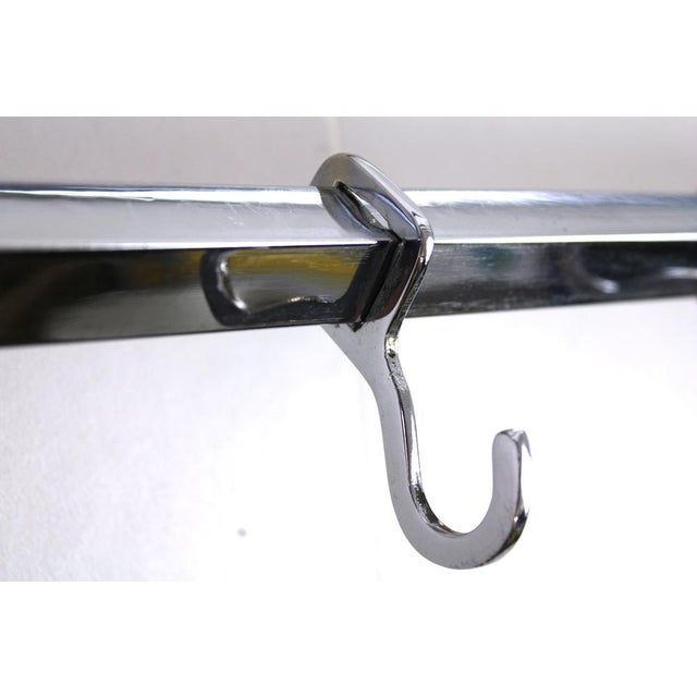 1960s Chrome Coat & Hat Rack, 1960s For Sale - Image 5 of 9