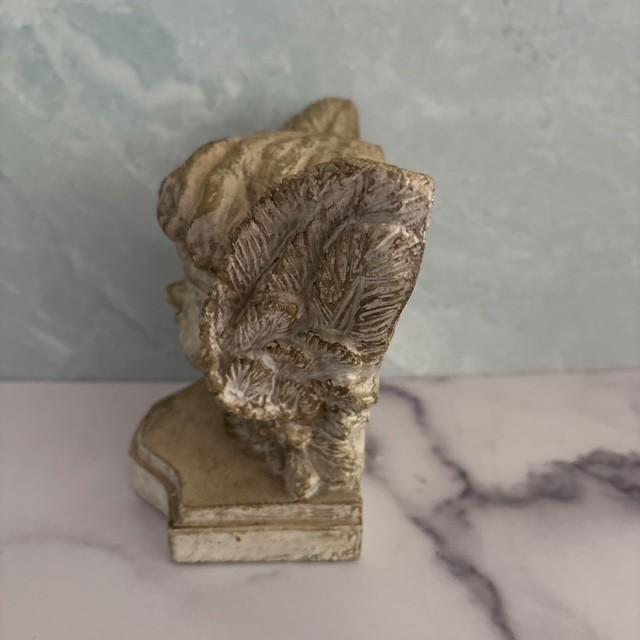 Vintage Gothic Angel Cherub Cast Stone Bookend or Accent Decor For Sale - Image 4 of 4
