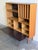 Mid Century Danish Modern Oak Secretary Bookcase by Domino Møbler – Vintage Scandinavian Storage Cabinet 1960s For Sale - Image 4 of 10