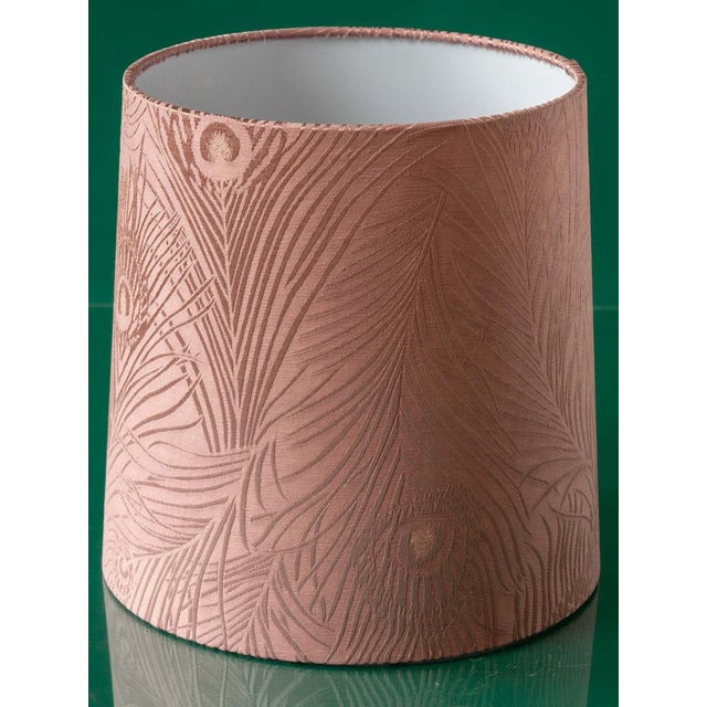 Royal Delft Green Delvert Ceramic Table Lamp with New Liberty London Shade from De Porceleyne Fles, 1970s For Sale - Image 4 of 10