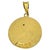 Gold 14k Gold and Diamond Leo Zodiac Constellation Pendant, Vintage Canadian For Sale - Image 8 of 9
