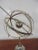Mid Century Modern Astrological Sphere on base, steel with a chrome finish