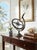 Charcoal Vintage Cast Iron Armillary Sphere Sundial With Arrow Gnomon For Sale - Image 8 of 12
