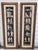 18th century Neoclassical style hand-colored framed engravings by Niccolo Vanni(1720-1800). Featuring two vertical frieze...