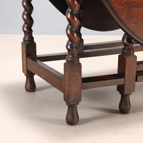 Wood Small Antique English Table in Walnut and Painted Oak, 1800s For Sale - Image 7 of 13