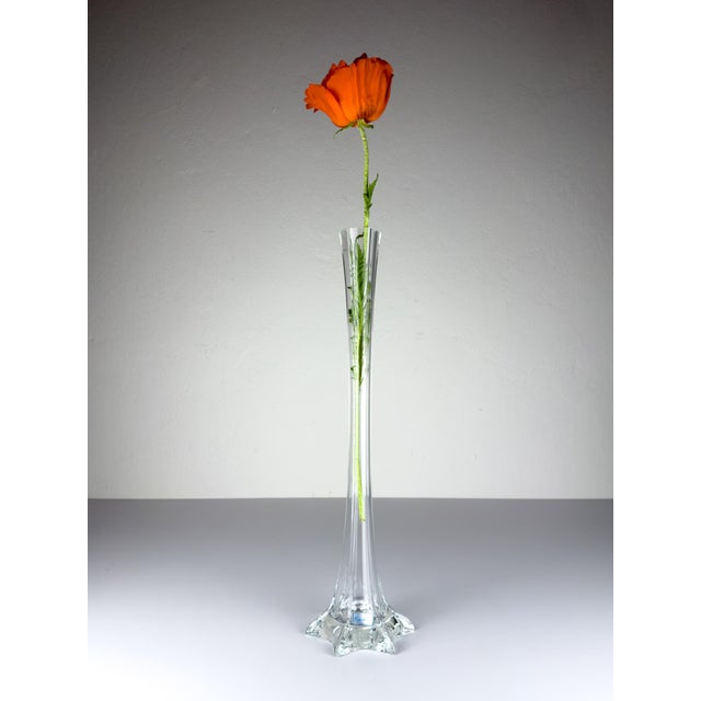 1990s Crystal Vase by Bohemia Crystalex, Czech Republic, 1990s For Sale - Image 5 of 18