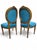Wood Antique French Carved Chairs Newly Reupholstered - Set of 4 For Sale - Image 7 of 10