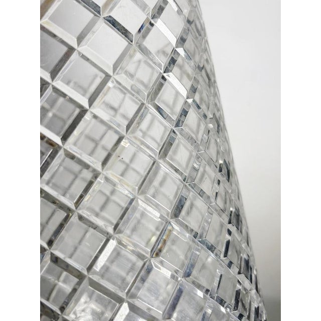 Plastic Vintage Acrylic Glass Wastebasket, France, 1970 For Sale - Image 7 of 11