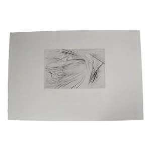 François Soulas 1932-1991 “The Eagle” Engraving Signed, Titled, Numbered 2/15