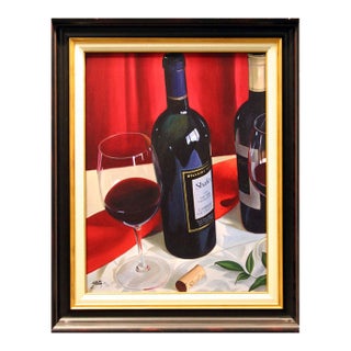 Thomas Stiltz, 100 Percent Cabernet, Sn Special Proof Art Le Wine Artwork Obo For Sale