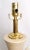 Wood Lamp Crackled Porcelain Restored For Sale - Image 7 of 11