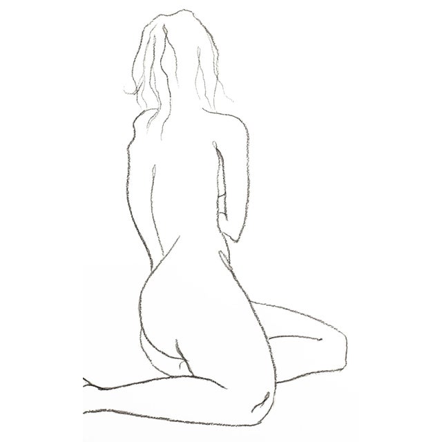 Original charcoal drawing on 140 lb cold press paper Artist: Elizabeth Becker Year: 2020 Image and Paper Size: 16" x 20"...