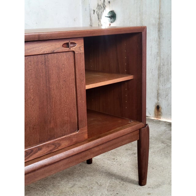 Wood Teak Sideboard by H.W. Klein for Bramin, Denmark, 1960s For Sale - Image 7 of 12