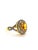 Bochic “Orient” Vintage Yellow Sapphire & Cognac Diamond Ring Set In 18K Gold & Silver For Sale In New York - Image 6 of 13