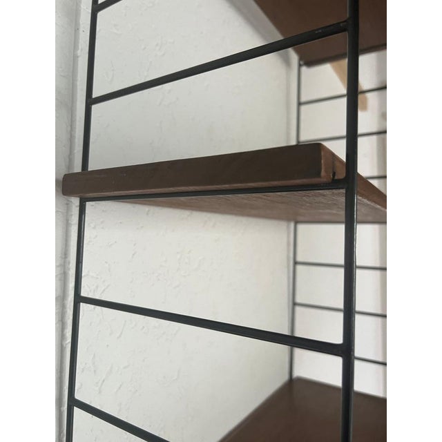 Mid-Century Modern Mid-Century String Shelving Unit, 1960s For Sale - Image 3 of 8
