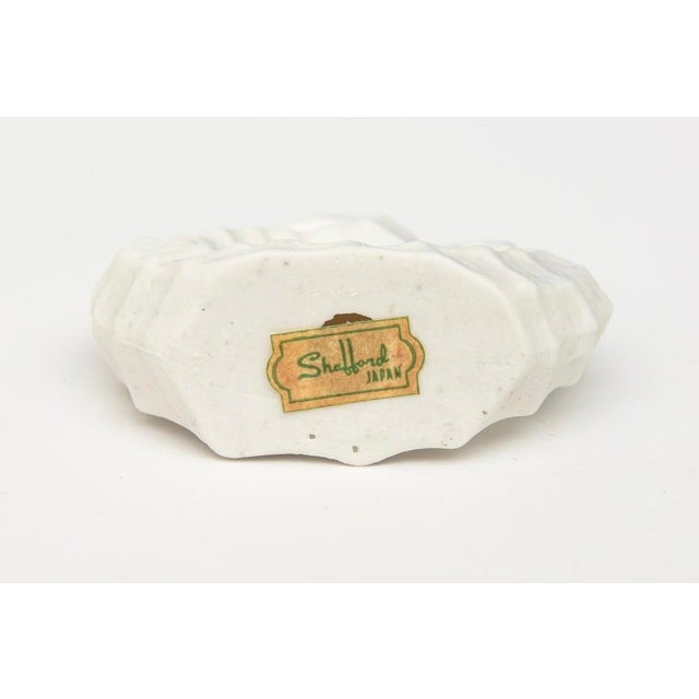 Vintage Coastal Porcelain Seahorse Napkin Rings, 1950's, Set of Six For Sale - Image 10 of 10