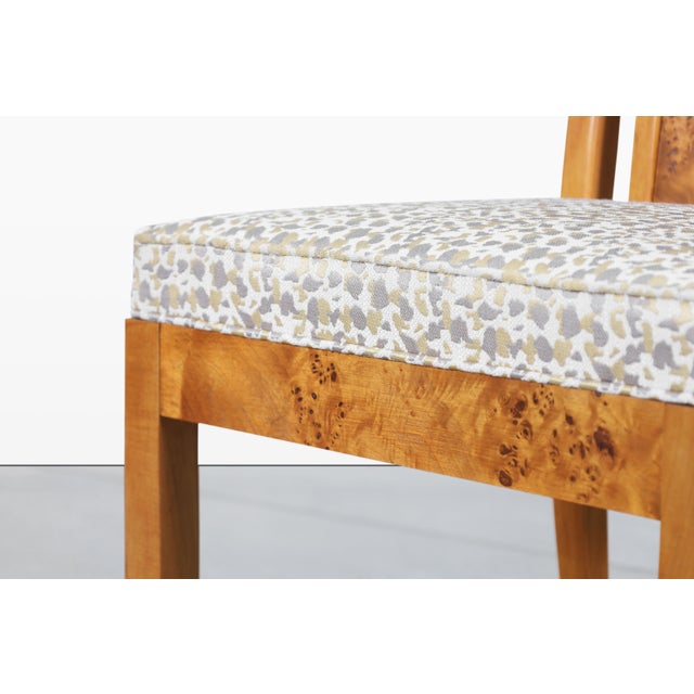 1970s Mid-Century Modern Burl Wood Dining Room Set by Milo Baughman For Sale - Image 12 of 12