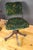 Vintage Tansad Industrial Swivel Chair in Blackpop Velvet, 1950s For Sale - Image 14 of 18