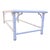 Palm Beach Regency Faux Bamboo Coffee Table in White Lacquer For Sale - Image 4 of 8