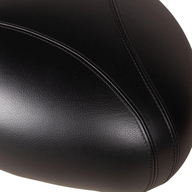 Set of Papageno Leather Chair and Ottoman from Leolux, Set of 2 For Sale - Image 10 of 18