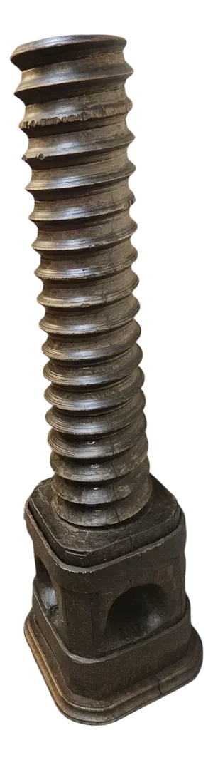 Antique French Oak Wine Screw