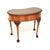 Antique Burr Walnut Leather Top Kidney Shaped Desk, 1900 For Sale - Image 3 of 11