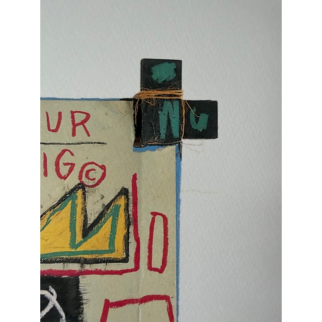 Jean Michel Basquiat, The Italian Version of Popey Has No Pork in His Diet, Print For Sale - Image 4 of 9