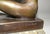 1920s Art Deco Nude Statuette in Bronze, France, 1920s For Sale - Image 5 of 6