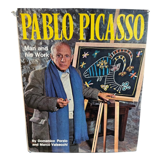 Vintage Book “Pablo Picasso Man and His Work” by Domenico Porzlo & Marco Valsecchi 1st Ed Italy For Sale