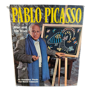Vintage Book “Pablo Picasso Man and His Work” by Domenico Porzlo & Marco Valsecchi 1st Ed Italy