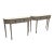Pair of Somerset Bay White Two-Drawer Console Tables For Sale