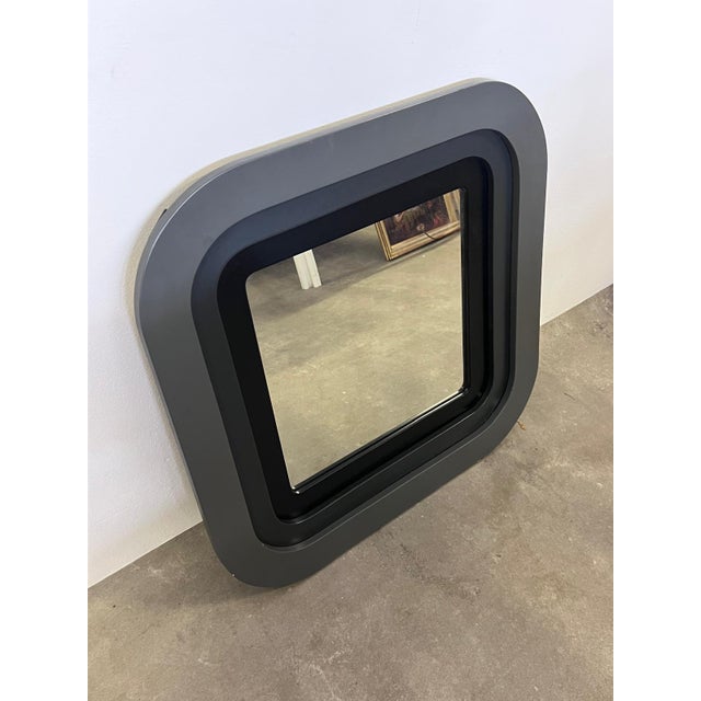 Wooden Wall Mirror, 1970s For Sale - Image 4 of 8