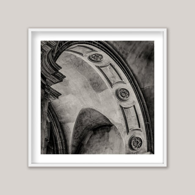 One of a series of black-and-white photographs made inside Nancy Cathedral (Cathédrale Notre-Dame-de-l’Annonciation et...