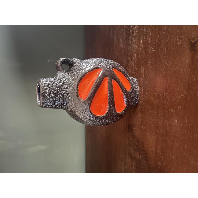 Mid-Century Modern Mid-Century Fat Lava Vase by ES Emons & Söhne Keramik from Rheinbach, Germany, 1970s For Sale - Image 3 of 8