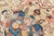 Goldenrod 1880s Antique Allover Macaroon Yellow Blue Hand-Knotted Rug - 10’7” X 13’ For Sale - Image 8 of 11