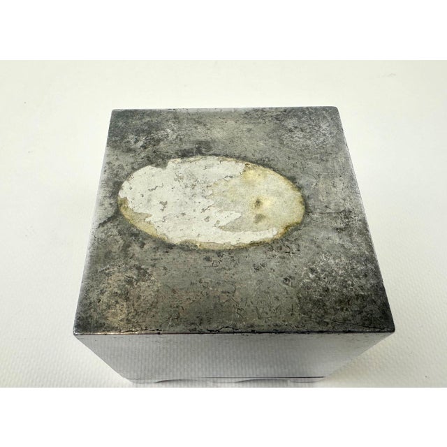 Silver Mid-Century Swedish Ultima 7 Ashtray by Holger Bäckström & Bo Ljungberg for Diverse Ting, 1960s For Sale - Image 8 of 9