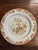 15” Round Very large porcelain dish with gold floral decoration. China. Yongzheng period (1723-1735) Decorated in gold,...