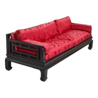 Mid-Century Chinoiserie Tomei Sofa by Raymond Sobota for Century Furniture For Sale