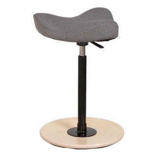 Move Sit-Stand Stool with Grey Revive 164 Base in Ash by Per Øie for Varier For Sale