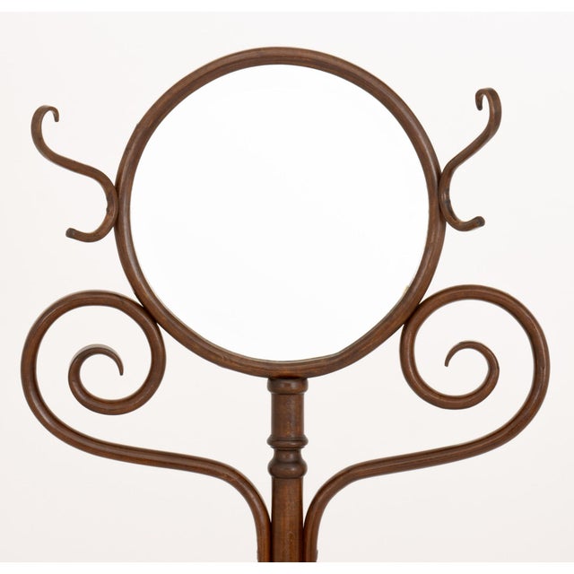 Thonet Thonet Mirrored Bentwood Hall Stand, Circa 1900 For Sale - Image 4 of 8