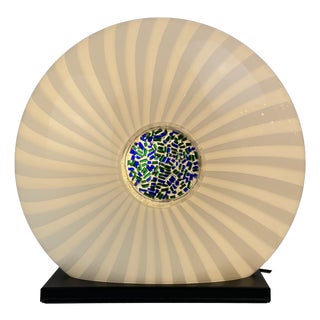 Murano Glass Table Lamp, Italy, 1980s For Sale