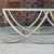 Metal Contemporary Hollywood Regency Silver Leafed Coffee Table - Uttermost Attributed For Sale - Image 7 of 16