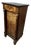 Empire Marble Wooden Bedside Table For Sale