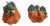 Autumn Accents Pumpkin Salt and Pepper Shakers For Sale